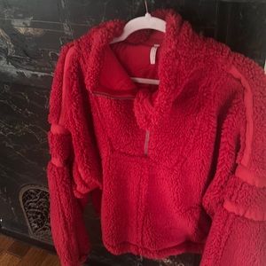 Free People fleece Pullover NWOT.